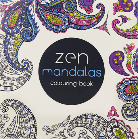 Mandala Kleurboek – Zen Mandala Kleurboekje – 24 pagina’s boeddhisme