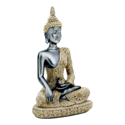 Boeddhabeeld – Boeddha Shakyamuni – Zand – 10 cm boeddha