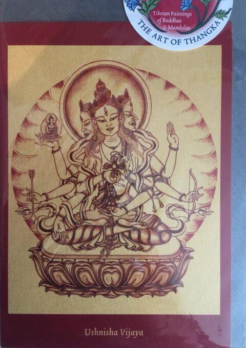 Tibetan Buddhist Art – Ushnisha Vijaya Kaart – Wenskaart Ushnisha Vijaya – 10 x 15 cm Boeddhakaart