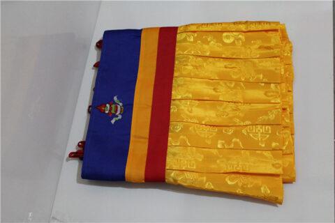 Banner uit Nepal – Banner met 8 Gunstige Symbolen – Tibetaans Boeddhistische Shambu Banner – 5 meter lang! boeddhisme