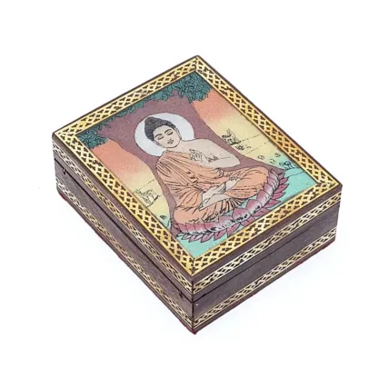 Sieradendoos – Tarot of Sieradendoos Boeddha onder Boom – 13,5 x 11 cm boeddha