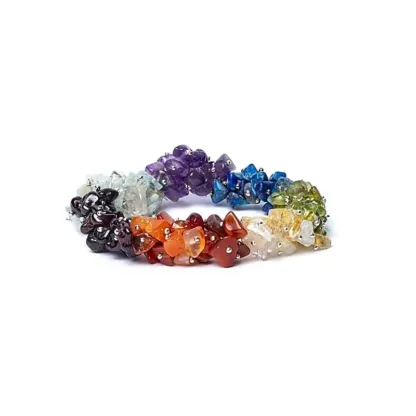 Armband – Chakra Armband – Chakra Chips – amethist