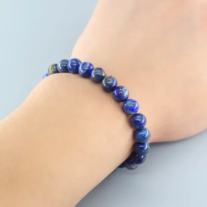 Armband – Lapis Lazuli Armband – Kralen 8 mm – 21 cm armband