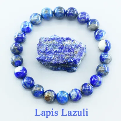 Armband – Lapis Lazuli Armband – Kralen 8 mm – 21 cm armband