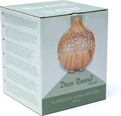 Aroma Diffuser – Deco Round – Naturel – USB aroma diffuser